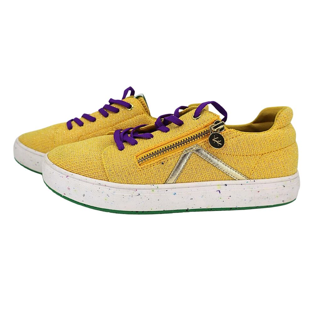 Women's Comfort Knit Sneaker - Yellow - 7